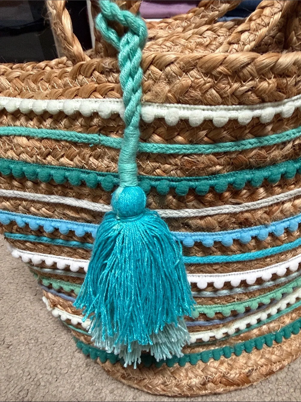 Chicos woven straw